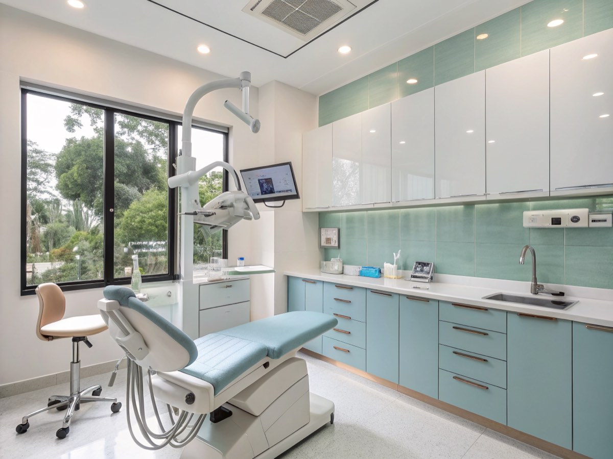A treatment room at a verified partner clinic